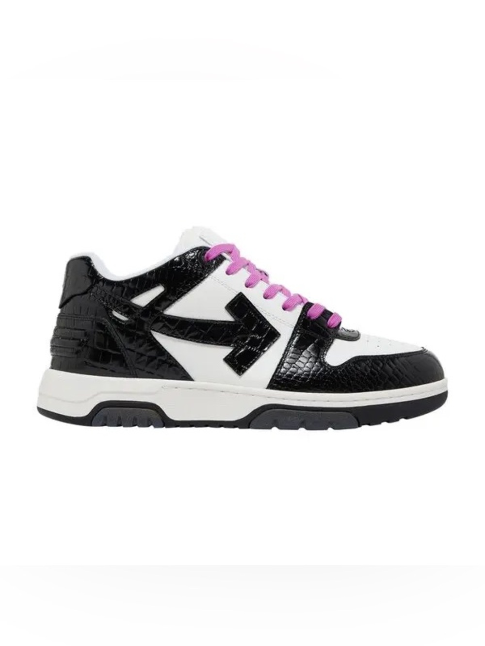 - NEW Off-White Out of Office Croc Black White BT